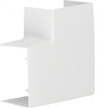 Hager LFF4006059016 vlakke hoek 60x40 mm wit