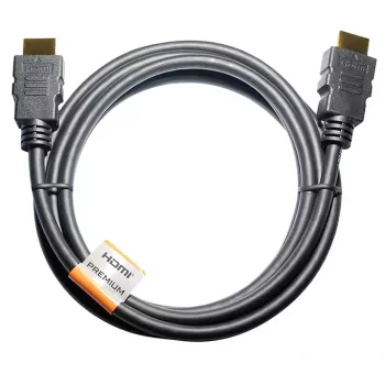 Maxtrack C 215-5 L HDMI-kabel 5 m zwart 4K Ultra HD High-Speed met Ethernet