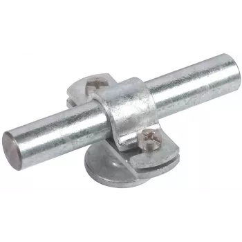 DEHN staafhouder 275116 met opleg en afdekmof voor Ø16 mm ronddraad