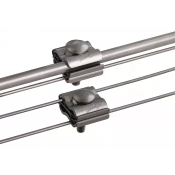 DEHN UEK810AQ3450M8V4A 540270 verbindingsklem, roestvrij staal V4A