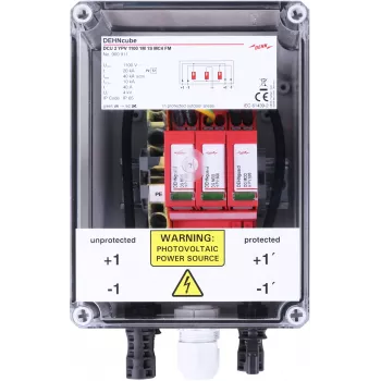 DEHN DCU 2 YPV 1100 1S MC4 FM DCU 2 FM GAK Type 2 overspanningsbeveiliging voor PV-installaties (900911,0)