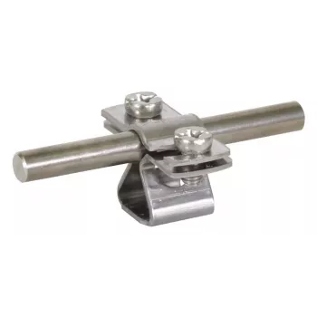 DEHN 274110 geleiderhouder voor ronde kabels 8-10 mm, roestvrij staal, M8-schroefdraad