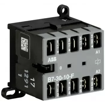 ABB B7-30-10-F-01 mini-contactor, 3-polig, 1 NO, 24-60 V AC/DC spoel, 9 A AC-3 GJL1311003R0101
