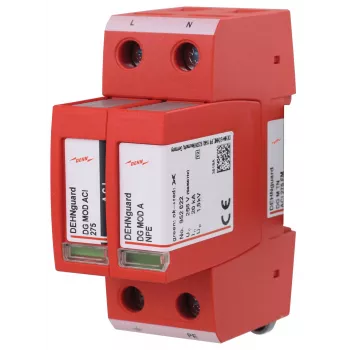 DEHN DEHNguard M TN ACI 275 FM type 2 overspanningsafleider 2-polig 275V met doormelding 952220