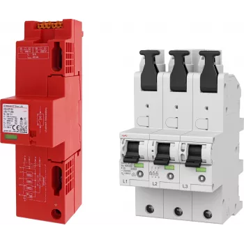 DEHN SET 1 DSH ZP B2 LSG TT + 1X DSHU overspanningsbeveiligingsset 909655