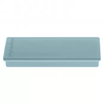 Magnetoplan rechthoekmagneet blauw met massieve ferrietkern, hechtkracht 1,3 kg 1665103