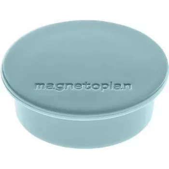 MAGNETOPLAN HOLTZ Discofix ronde magneet kleur blauw, volkern-ferriet, hechtkracht 2,2 kg, 10-pack (1662003)