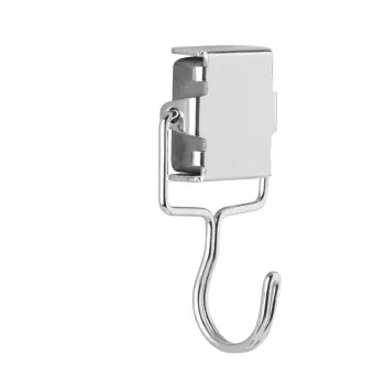 Magnetoplan metalen haakmagneet, zilver, 28 x 30 mm, 1,5 kg hechtkracht, 1 stuk (16667)