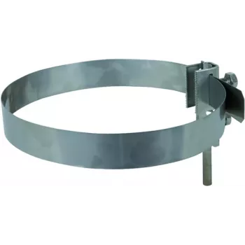 DEHN 540200 bandbuisklem met tanden, roestvrij staal