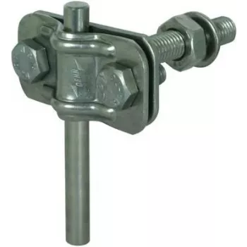 DEHN 478129 NIRO V4A M10 universeelklem voor ronde 8-10 mm en vlakke 30 mm geleiders