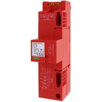 DEHN DSH ZP B2 LSG TT 255 Type 1+2 combinatie-overspanningsafleider 4-polig 255V 909731