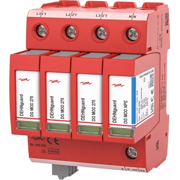 DEHN DG MD TT 275 Type 2 overspanningsafleider 4-polig met signalering op afstand 943315