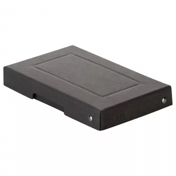 FALKEN PURE kaartenbak A6 liggend, 310 kaarten, zwart 22001728000F