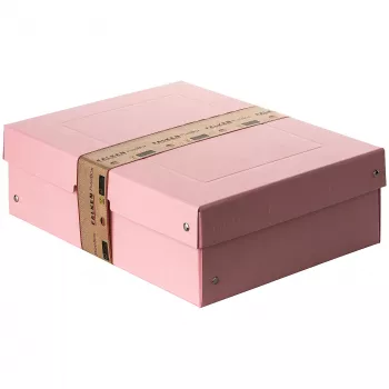 FALKEN PURE opbergbox 1250 vel pastelroze 24,0 x 32,0 x 10,0 cm 22001888000F