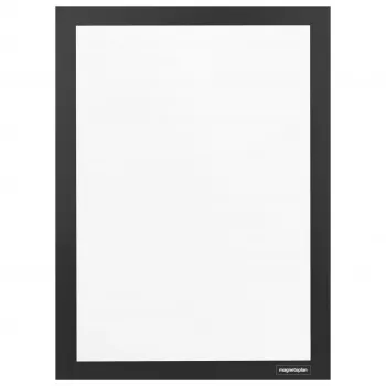 MAGNETOPLAN HOLTZ magnetofix informatieframe DIN A5, zwart, zelfklevend, dubbelzijdig, opklapbaar 1132212