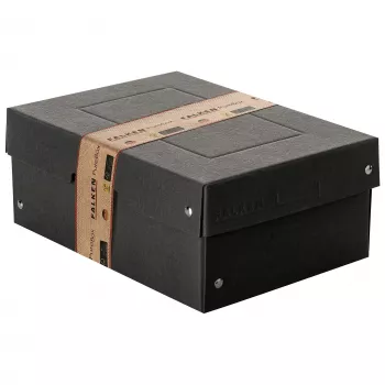 FALKEN PURE opbergbox 4,5 l zwart 18,0 x 25,0 x 10,0 cm, 1 stk. (22001720000F)