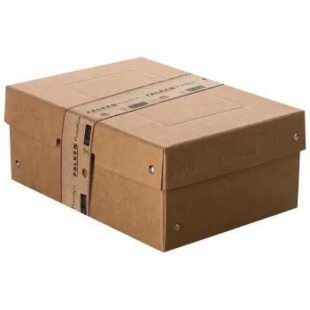 FALKEN PURE opbergbox 4,5 l bruin 18,0 x 25,0 x 10,0 cm, 1 stuks (22001816000F)