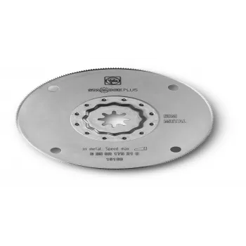 FEIN 63502175210 HSS segmentzaagblad, StarlockPlus, 100 mm, voor hout, metaal, kunststof, koper, plamuur