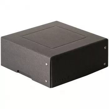 FALKEN PURE opbergbox 200x200mm voor 1050 vel, zwart, 21x21x8,5 cm 22001752000F