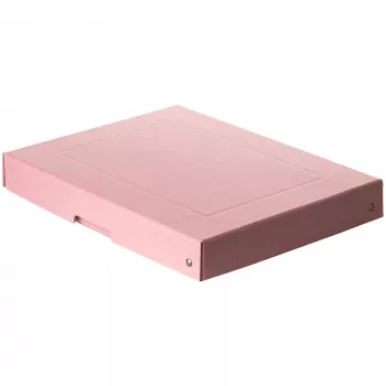 FALKEN PURE opbergbox A4 500 vel pastelroze 24 x 32 x 4 cm 22001880000F