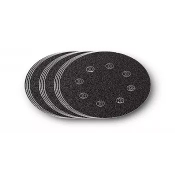 FEIN 115 mm klittenband schuurschijven-set, 15-delig, korrels P40/P60/P80, 8-gats 63717233020