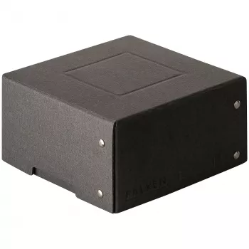 FALKEN PURE 150x150mm opbergbox 1050 vel zwart 16,0 x 16,0 x 8,5 cm, 1 stk. (22001744000F)