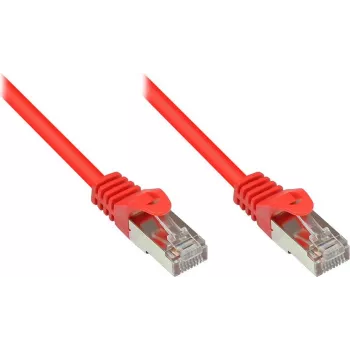 GoodConnections Cat. 5e SF/UTP patchkabel, rood, 1m 855R-010