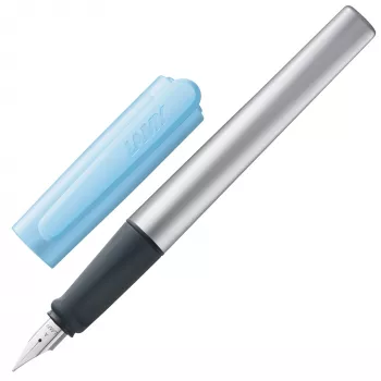 LAMY nexx vulpen azuurblauw/zilver A beginnerspen (1238589)