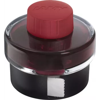 LAMY T 52 vulpen-inktglas, sepia, 50 ml met geïntegreerd inktreservoir en stabiele voet 1240232