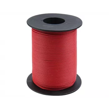 Donau Elektronik 119-10 litze-schakeldraad 0,14 mm² rood 100 m spoel