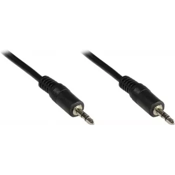 GoodConnections 3,5mm stereo-jackkabel 2,5m stekker naar stekker zwart 1970-02