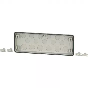 Eaton FL4-3 schakelkastflens, grijs polycarbonaat, 329 x 23 x 116 mm 017236