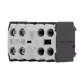 Eaton hulpcontactblok 1NO+1NC 11DILEM 2-polig geforceerde contacten 010080