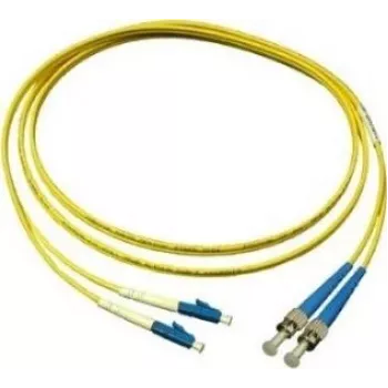 GoodConnections LW-915LT Singlemode duplex glasvezel patchkabel, LC/ST, 9/125, 15 m