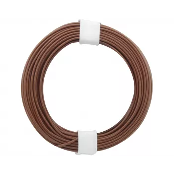 Donau Elektronik 118-8 litze 1 x 0,14 mm² bruin 10 m