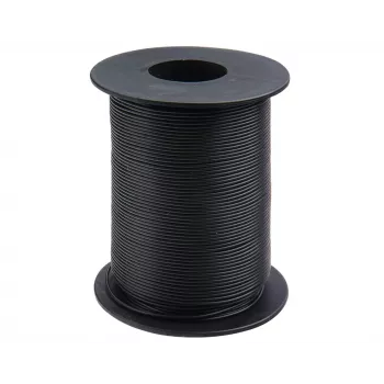 Donau Elektronik 119-11 litze 1 x 0,14 mm² zwart 100 m