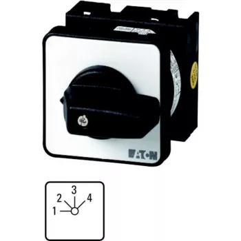 Eaton T0-4-8251/E 2-polige schakelaar, zwart/wit 013971