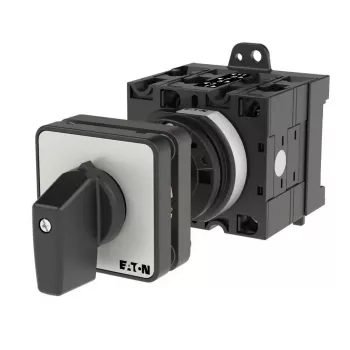 Eaton T3-3-8401/Z tuimelschakelaar, 3-polig, zwart/metaalkleurig 035739