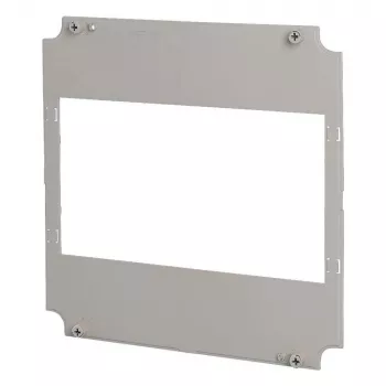 Eaton GA-RS-I44 montageplaat, kunststof, grijs, 375 x 375 x 20 mm, voor CI-serie behuizing 022653