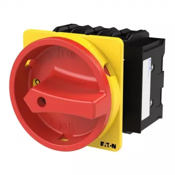 Eaton P3-100/EA/SVB/HI11 3-polige tuimelschakelaar, zwart/rood/geel 029383