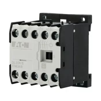 Eaton DILEEM-10 mini-contactor, 3-polig, 9 A, 230 V AC / 240 V AC spoel, 1 NO hulpcontact, 690 V isolatie 051608