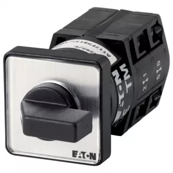 Eaton TM-2-8241/E 1-polige tuimelschakelaar, zwart/metaalkleurig 065386
