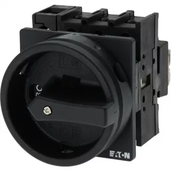 Eaton P1-32/EA/SVB-SW/N schakelaar, 3-polig, zwart 093452