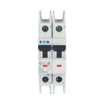 Eaton FAZ-C15/2-NA 15 A 2-polige installatieautomaat met C-karakteristiek (MCB) 102169