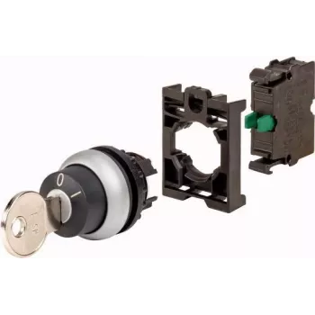 Eaton 110917 schakelkast-vergrendelingsmechanisme, schroefbediend, zwart/zilver