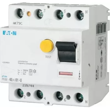 EATON PFIM-63/4/003-G/F aardlekschakelaar 63A 4-polig 30mA type G/F 187358