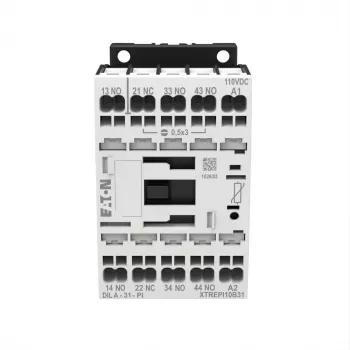 EATON DILA-31 hulprelais, 230 V 50 Hz / 240 V 60 Hz spoel, 3NO+1NC, 4 A 199209