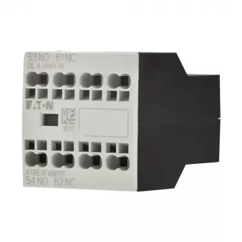 Eaton DILA-XHI11-PI hulpcontactblok, 1NO+1NC, Push-in-klemmen, voor DILM7-DILM38 relais 199314