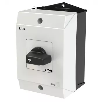 Eaton T0-1-15431/I1 tuimelschakelaar, 1-polig, zwart / wit 207070