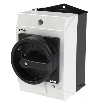 Eaton T0-2-1/I1/SVB-SW 3-polige tuimelschakelaar, zwart/wit, 207148